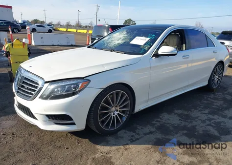 2015 Mercedes-Benz S 550 from USA, damaged, VIN WDDUG8CB0FA155813